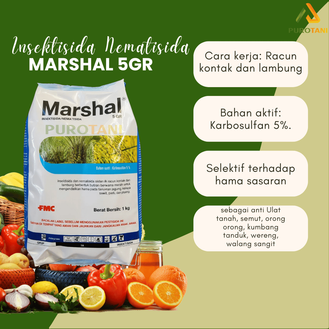 Insektisida Marshal 5GR
