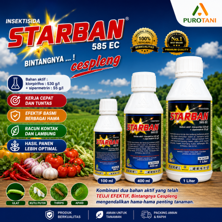 Insektisida Starban 585 EC