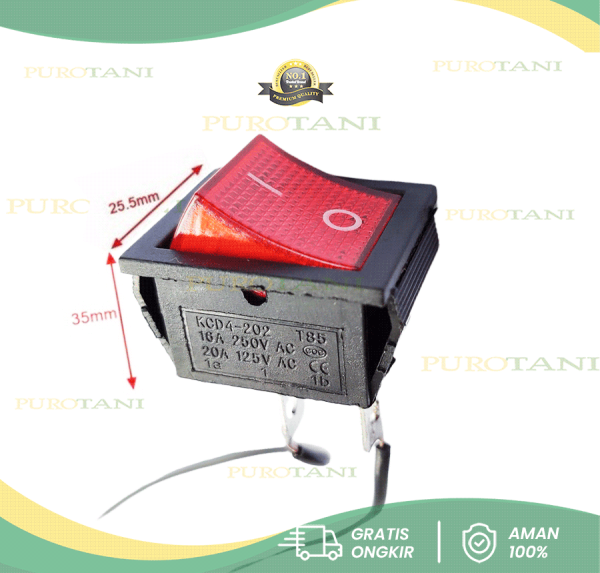 Jual Saklar Sprayer Elektrik Switch On Off Tangki Cas aki
