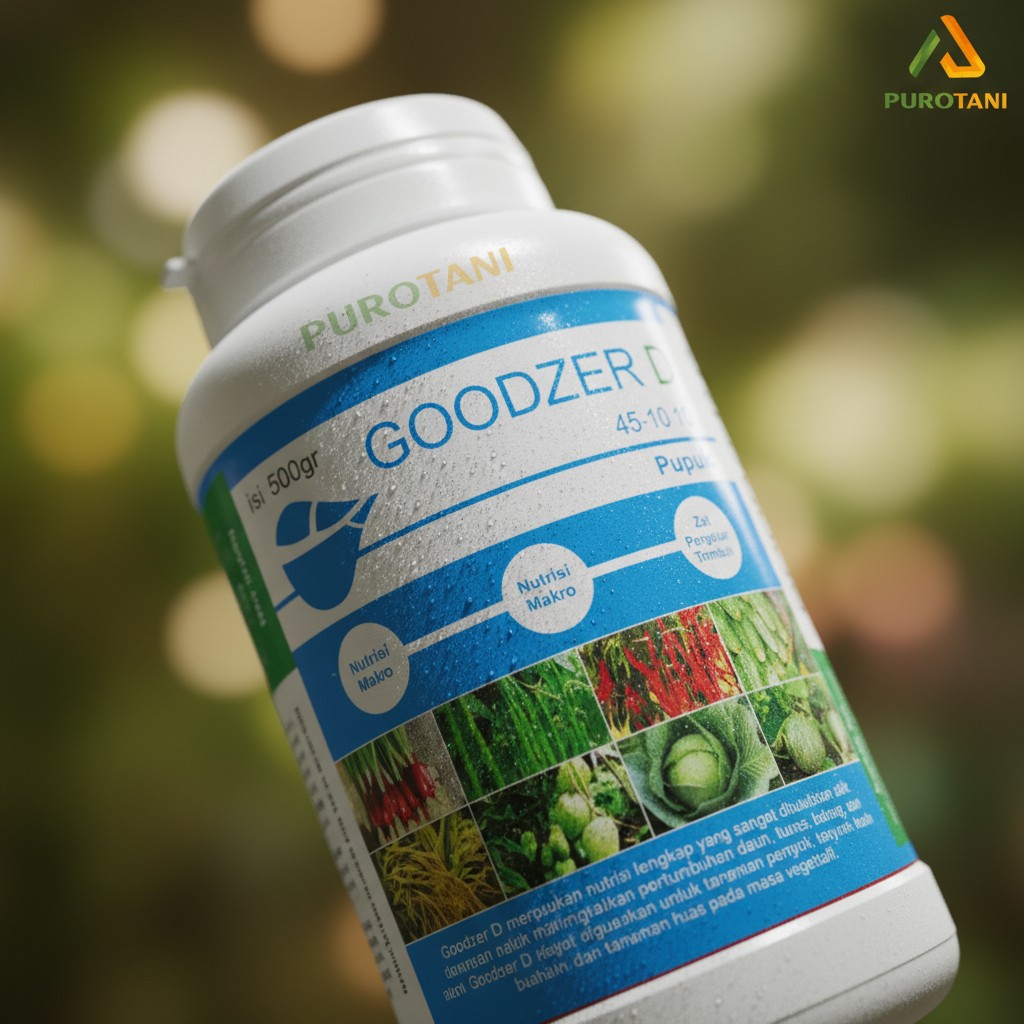 Pupuk Goodzer D NPK 45 10 10 Nutrisi ZPT Hormon