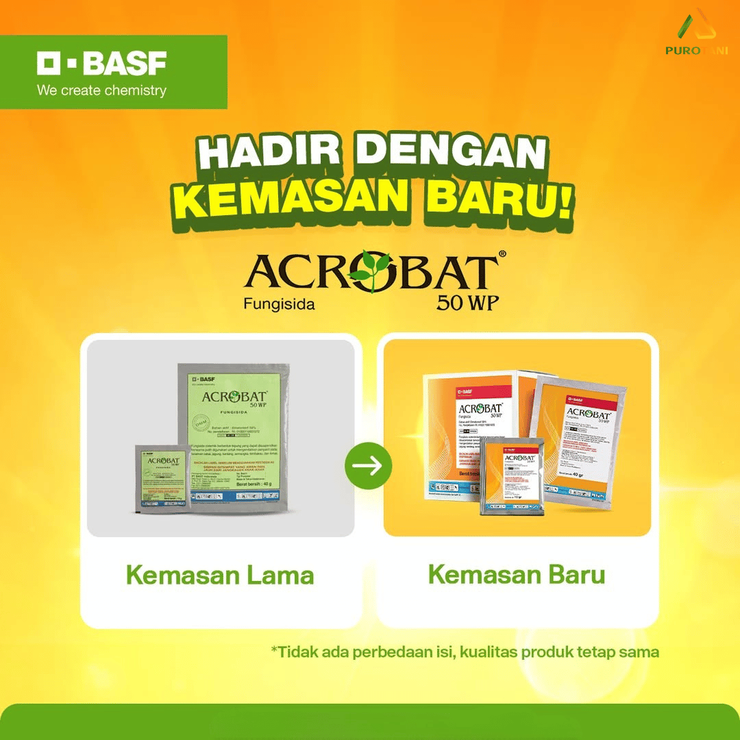 Fungisida ACROBAT 50WP 40 Gram