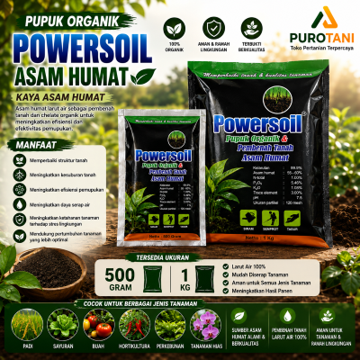 Asam Humat Powersoil HUMIC ACID SP Asam Humat