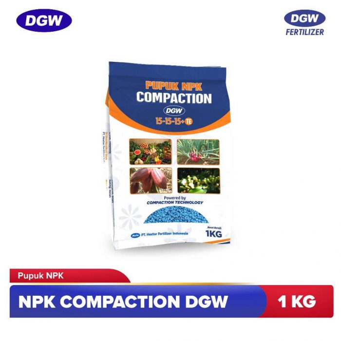 Pupuk NPK DGW Compaction 15 15 15 TE 1KG