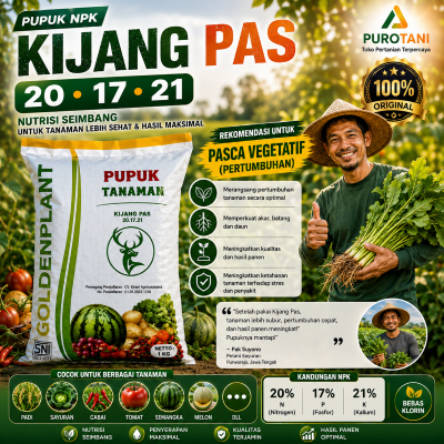 Pupuk NPK Golden Plant Kijang 1KG Bebas Chlorin - Gambar 3