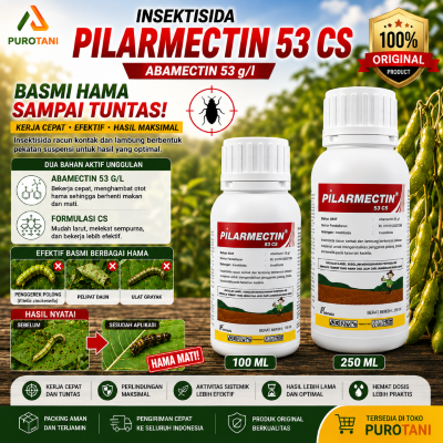 Insektisida Pertanian PILARMECTIN 53 CS Abamectin 53 g/L